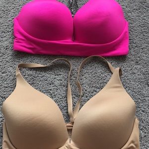 Victoria secret lightly lined plunge bra 32D
